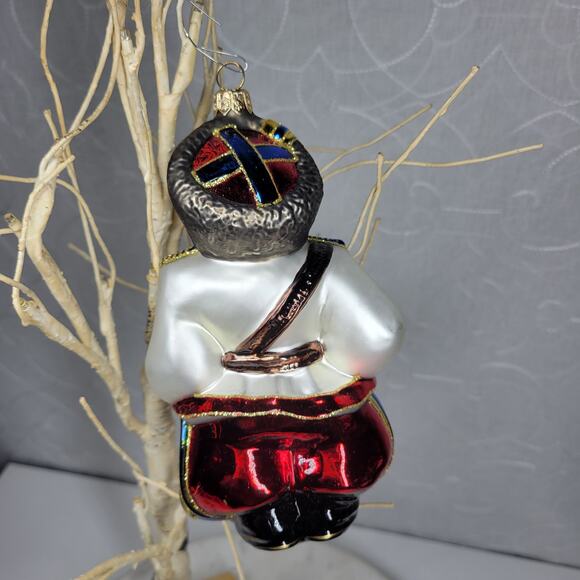 VTG Polonaise Mercury Blown Glass Ornament Kurt Adler Russian Cossack Dancer - Picture 5 of 15
